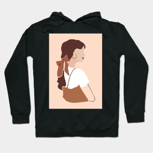 Beauty Minimalistic Illustration Hoodie